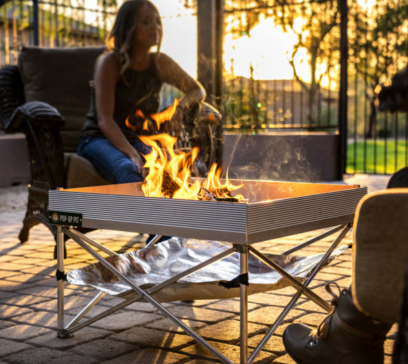 PopUp Fire Pit Config Fireside Outdoor